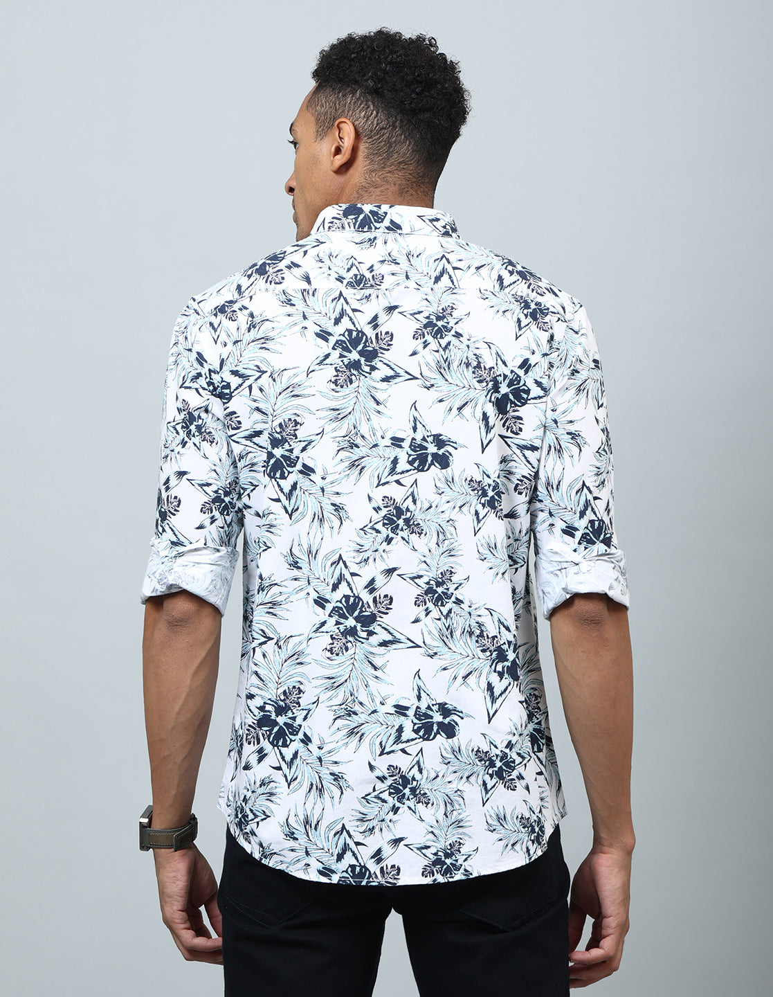 Men Floral Printed Regular Fit Casual Shirt - Kashyap Global Lifestyles LLP