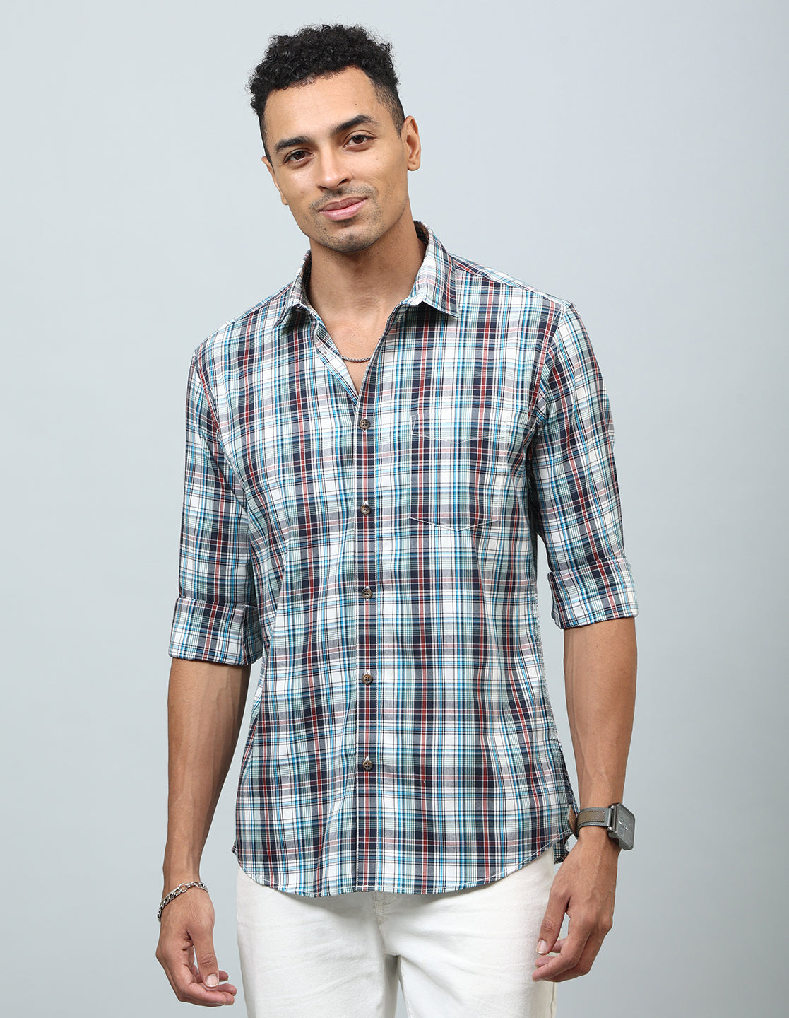 Men Multicolor Casual Shirt - Kashyap Global Lifestyles LLP