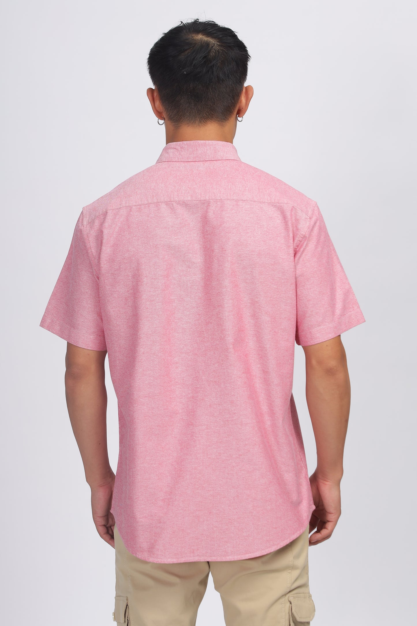 Uri Mauve Button Down Oxford Shirt