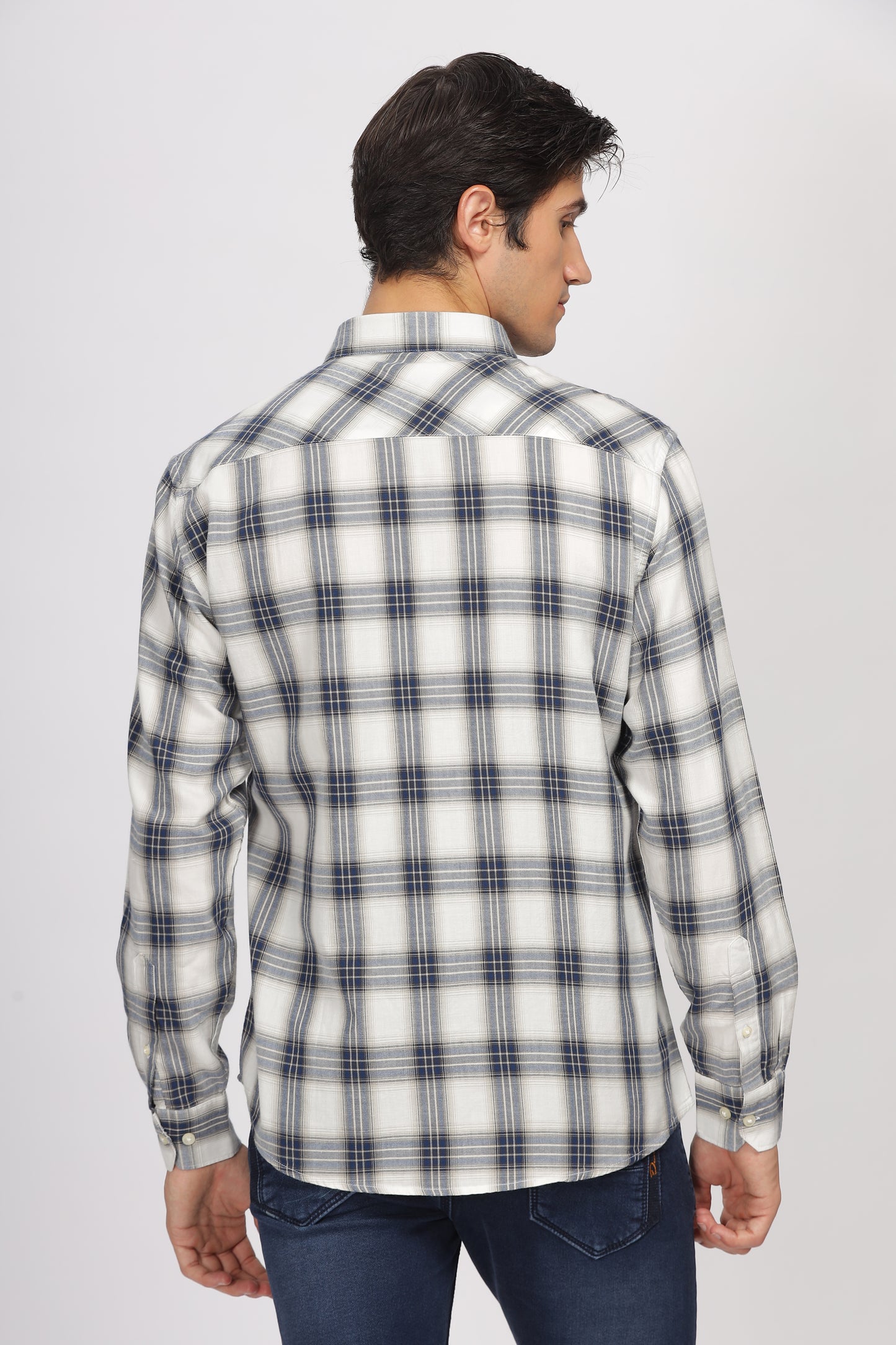 Uri Double Pocket Regular Fit Cotton Shirt