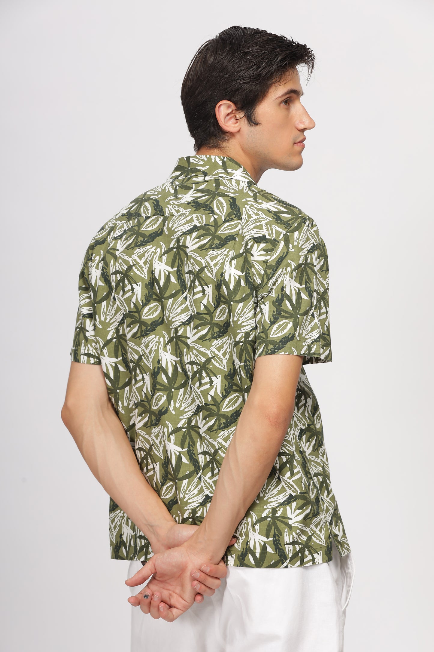 Uri Green Floral Resort Shirt - Kashyap Global Lifestyles LLP