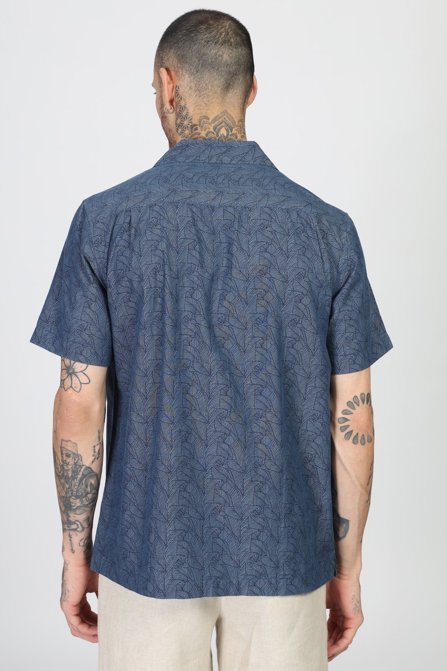 Uri Floral Cuban Collar Shirt - Kashyap Global Lifestyles LLP