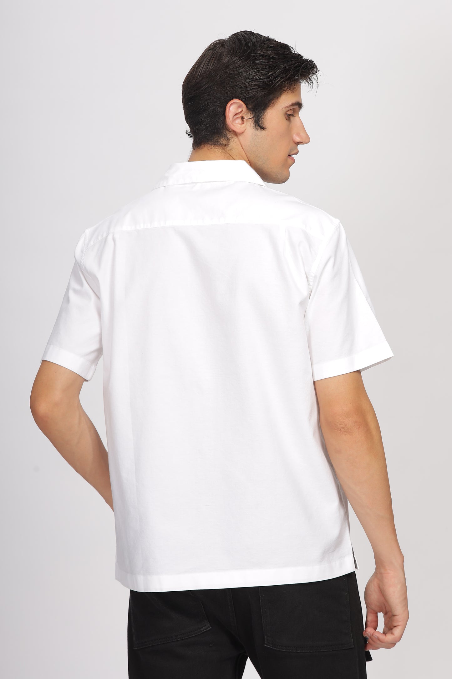Uri Classic White Oxford Casual Shirt