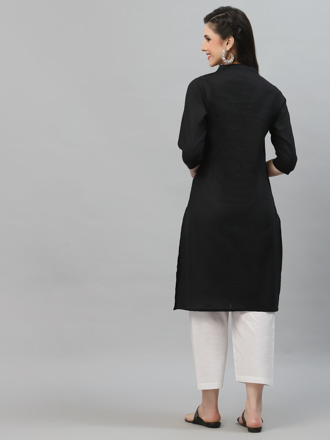 Women Self Dobby Yoke Design Kurta - Kashyap Global Lifestyles LLP