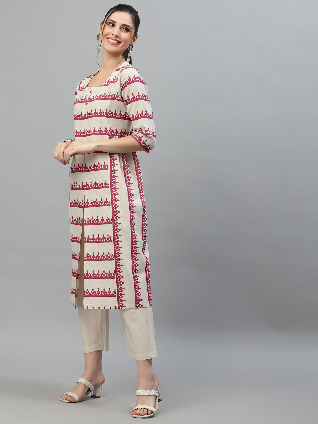 Women Printed Anarkali Kurta - Kashyap Global Lifestyles LLP