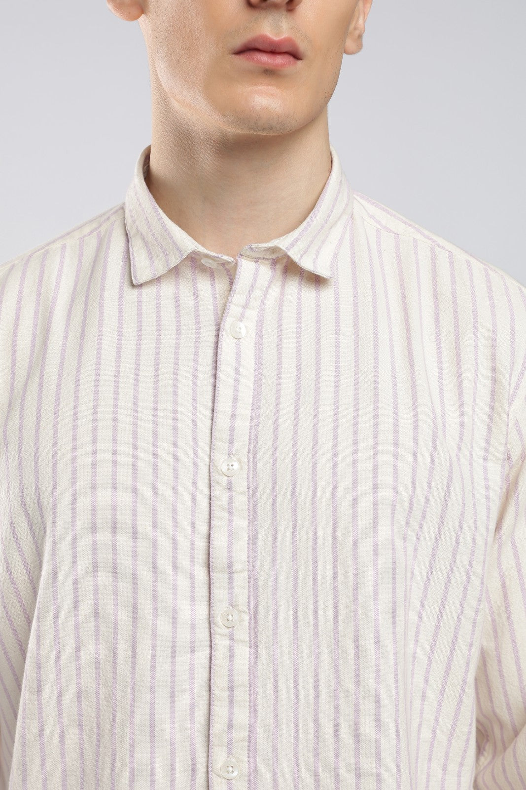 Lavender Mist Stripe Shirt