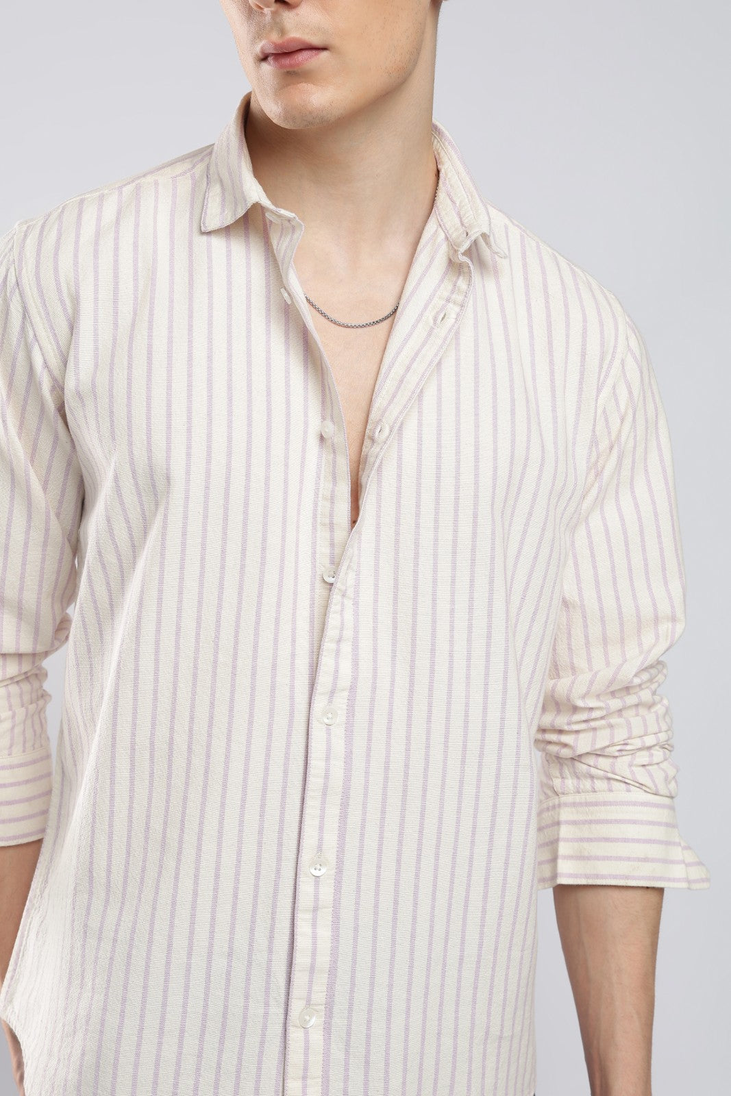 Lavender Mist Stripe Shirt