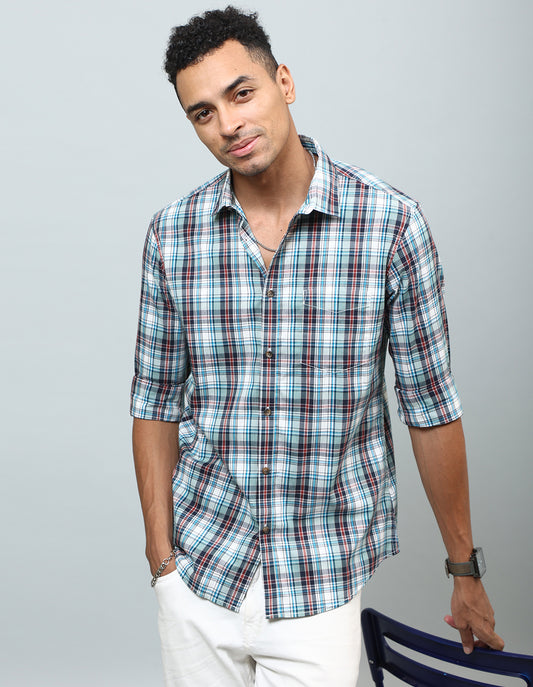Men Multicolor Casual Shirt - Kashyap Global Lifestyles LLP