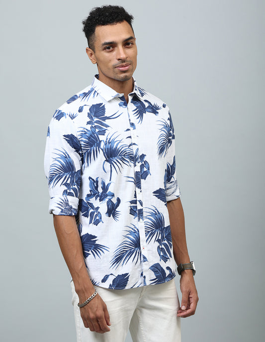 Men Floral Printed Casual Shirt - Kashyap Global Lifestyles LLP