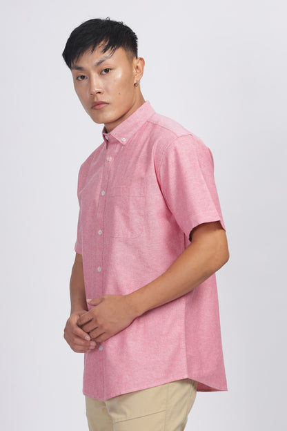 Uri Mauve Button Down Oxford Shirt