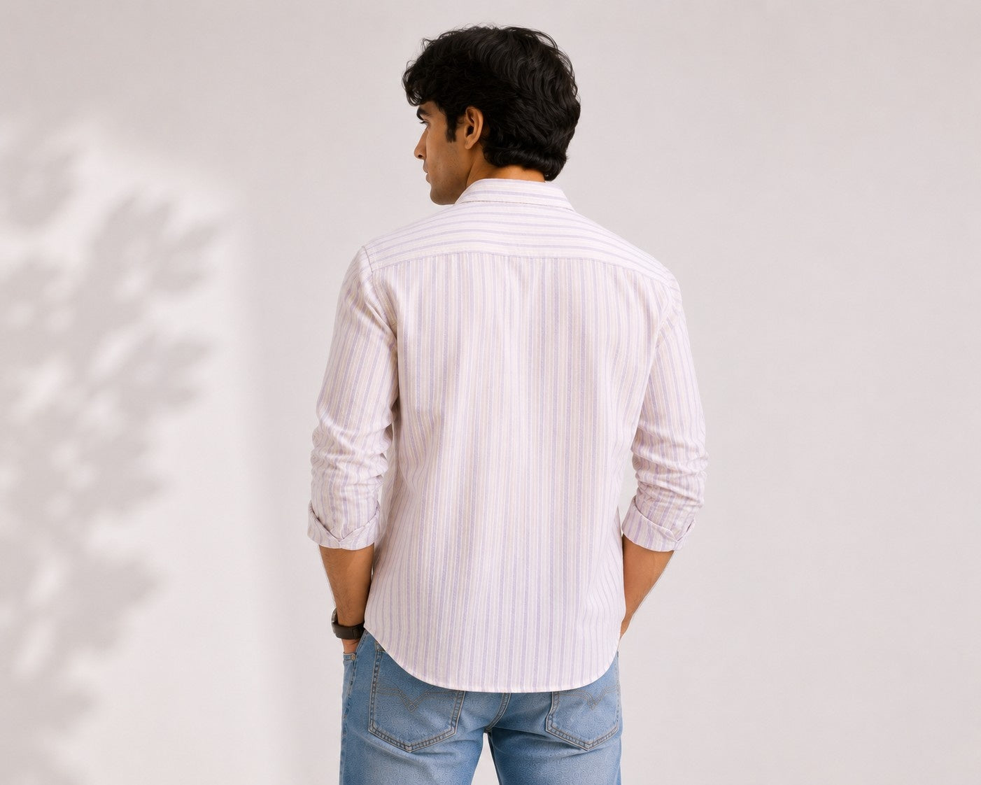 Lavender Mist Stripe Shirt