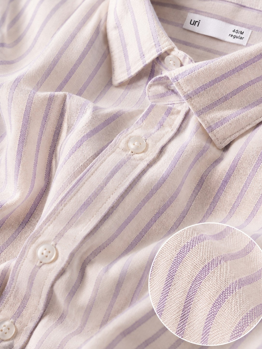 Lavender Mist Stripe Shirt