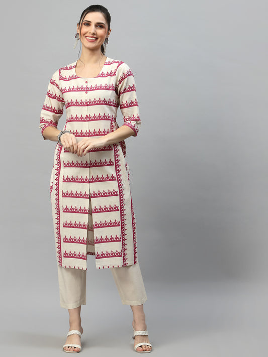 Women Printed Anarkali Kurta - Kashyap Global Lifestyles LLP