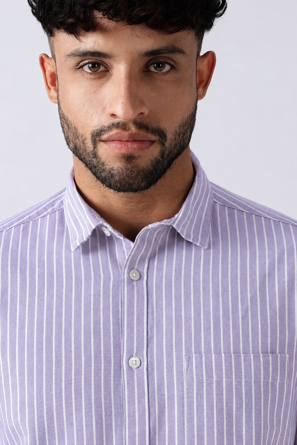 Violet Tulip Oxford Stripe Casual Shirt