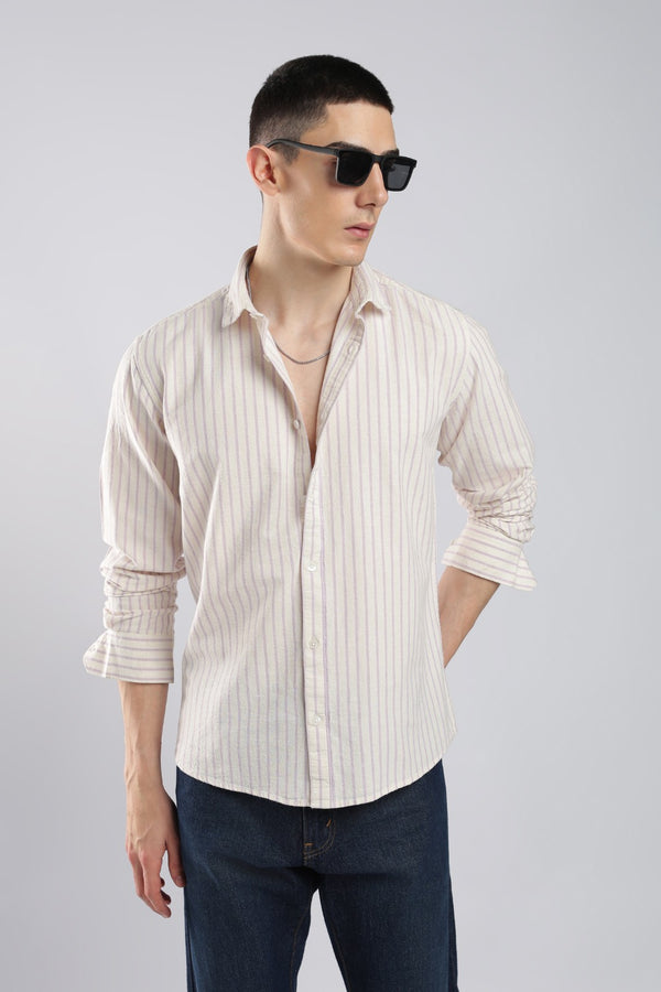 Lavender Mist Stripe Shirt