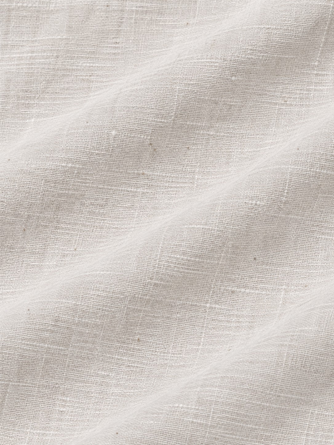Natural Linen Blend Textured Short Kurta